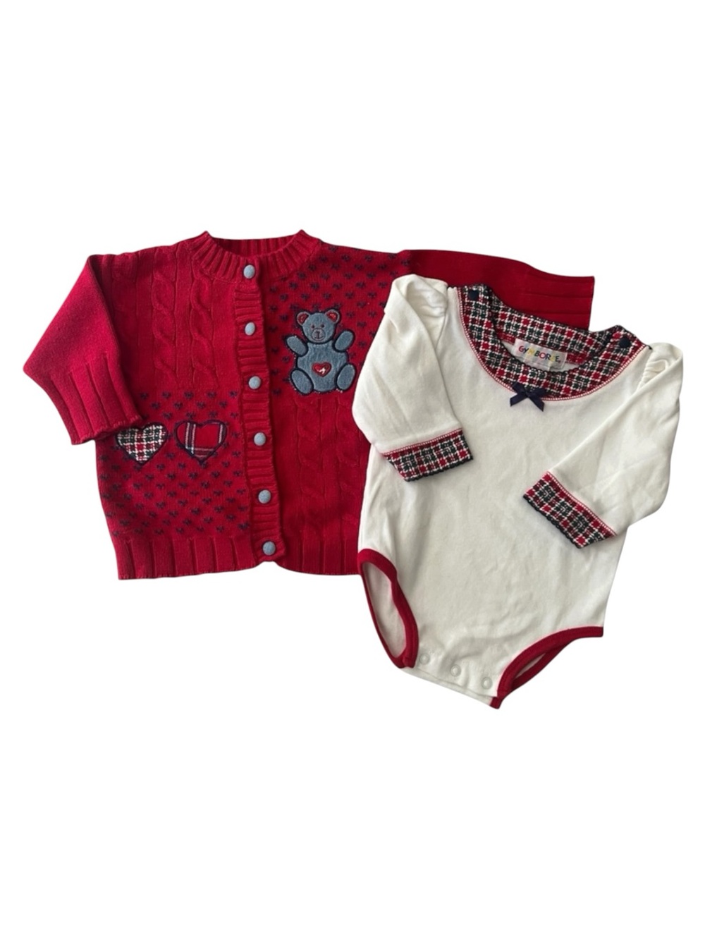 Vintage 90s Baby Sweater Set